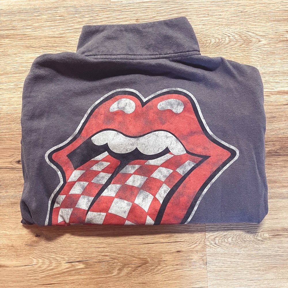 The Rolling Stones PullOver Crop